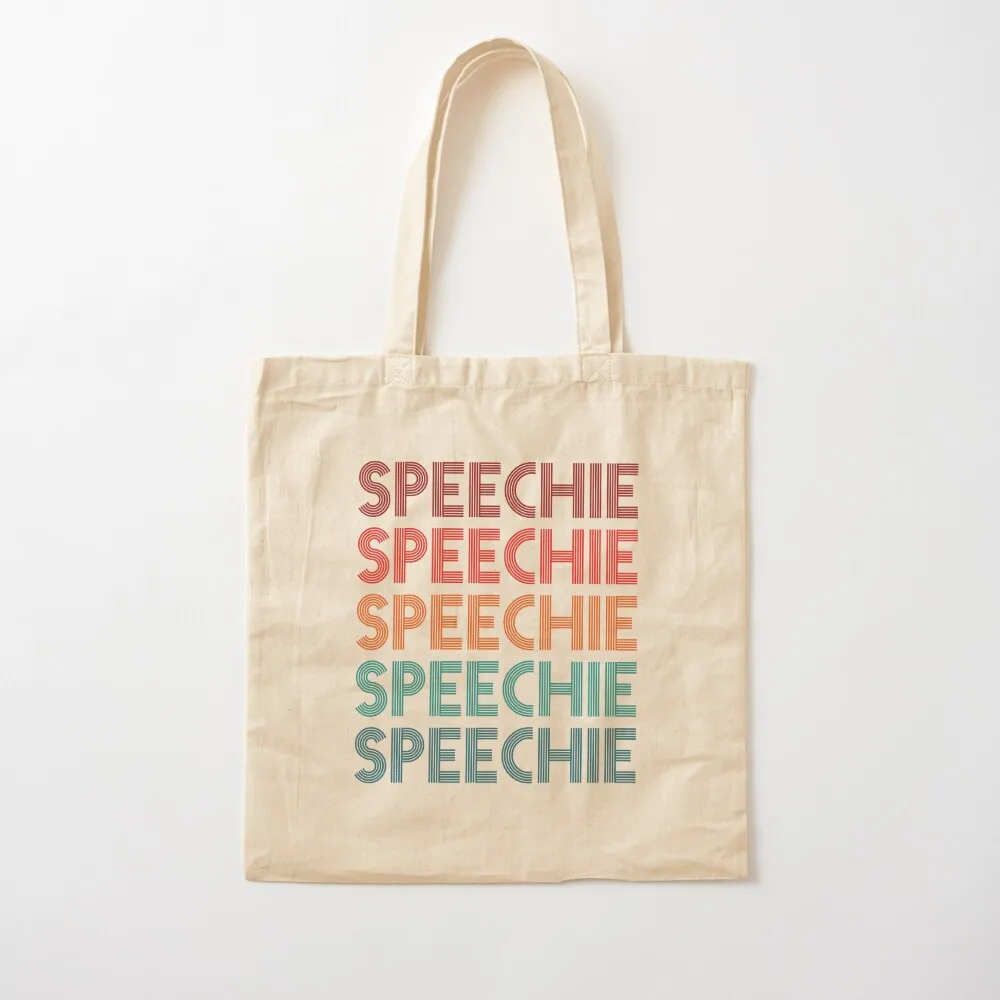 

Speech Language Pathology Pathologist - Speechie Tote Bag Canvas stote bag custom fabric bag Women's tote Women's bags