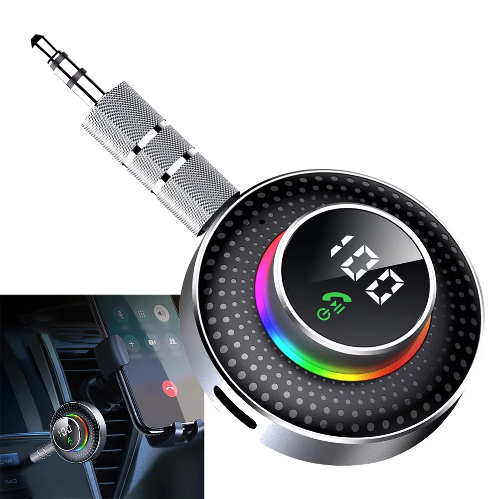 

Newest Sale RGB AUX Receiver Adapter For Car Speaker Home Stereo Wired Audio Receiver Direct Replacement Car Accessories