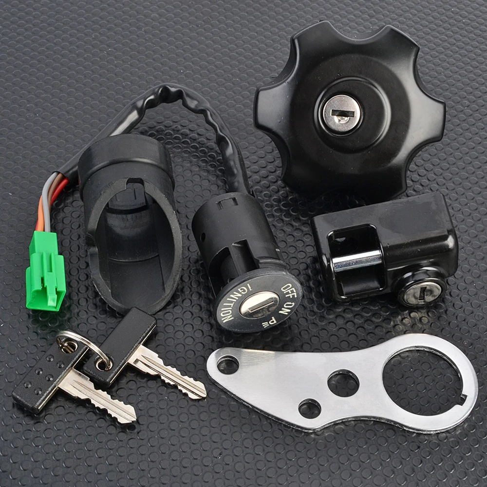 Ignition Switch Key Fuel Gas Cap For Suzuki DRZ400 DR-Z400S (E2) DR-Z400SM (E3/E28) DRZ400 SL (E24) 37000-29821 37000-29820