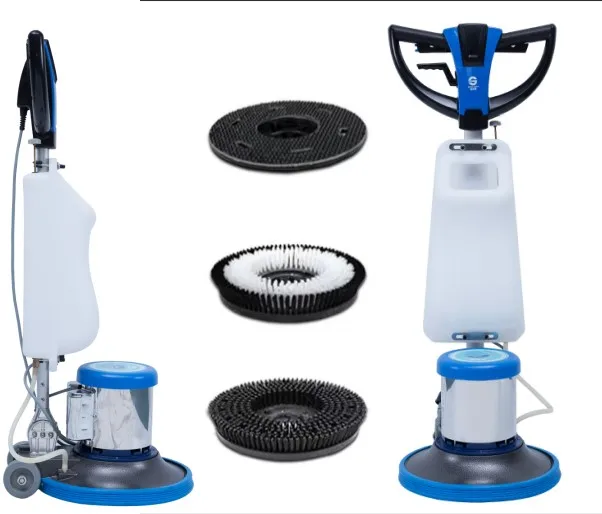 Single Disc Floor  Pad Granite Concrete Polisher Floor Buffer Machine Tile Scrubber 17 Inches 1100W
