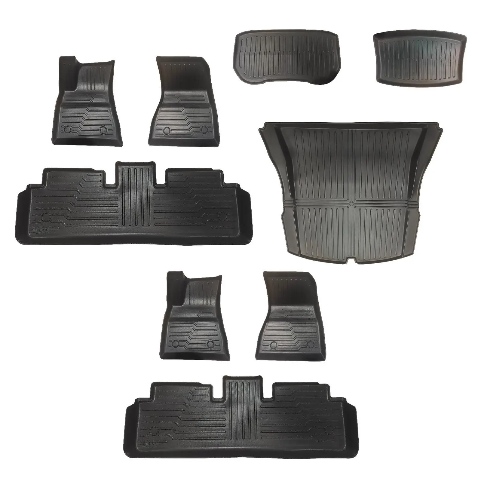 

Автомобильные коврики TPE, передние и задние детали для Tesla Model 3 2023-2024 гг.