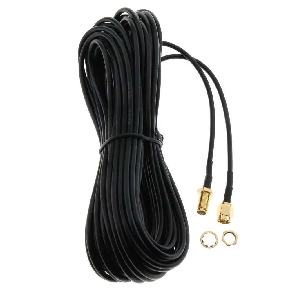 Antenna Extension Cable SMA Male to Female Coax Cable Wireless Connector for Wifi Router Mesh Extender