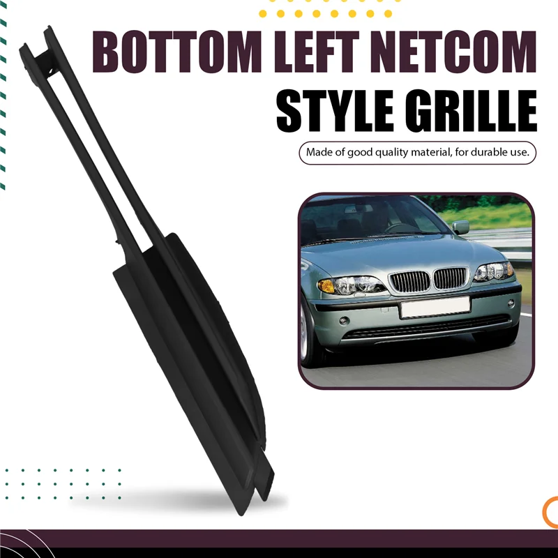 

Крышка противотуманной фары, передний бампер автомобиля, левая сторона для BMW E46 3-Series 320I 2002-2005, номер детали 51117032613