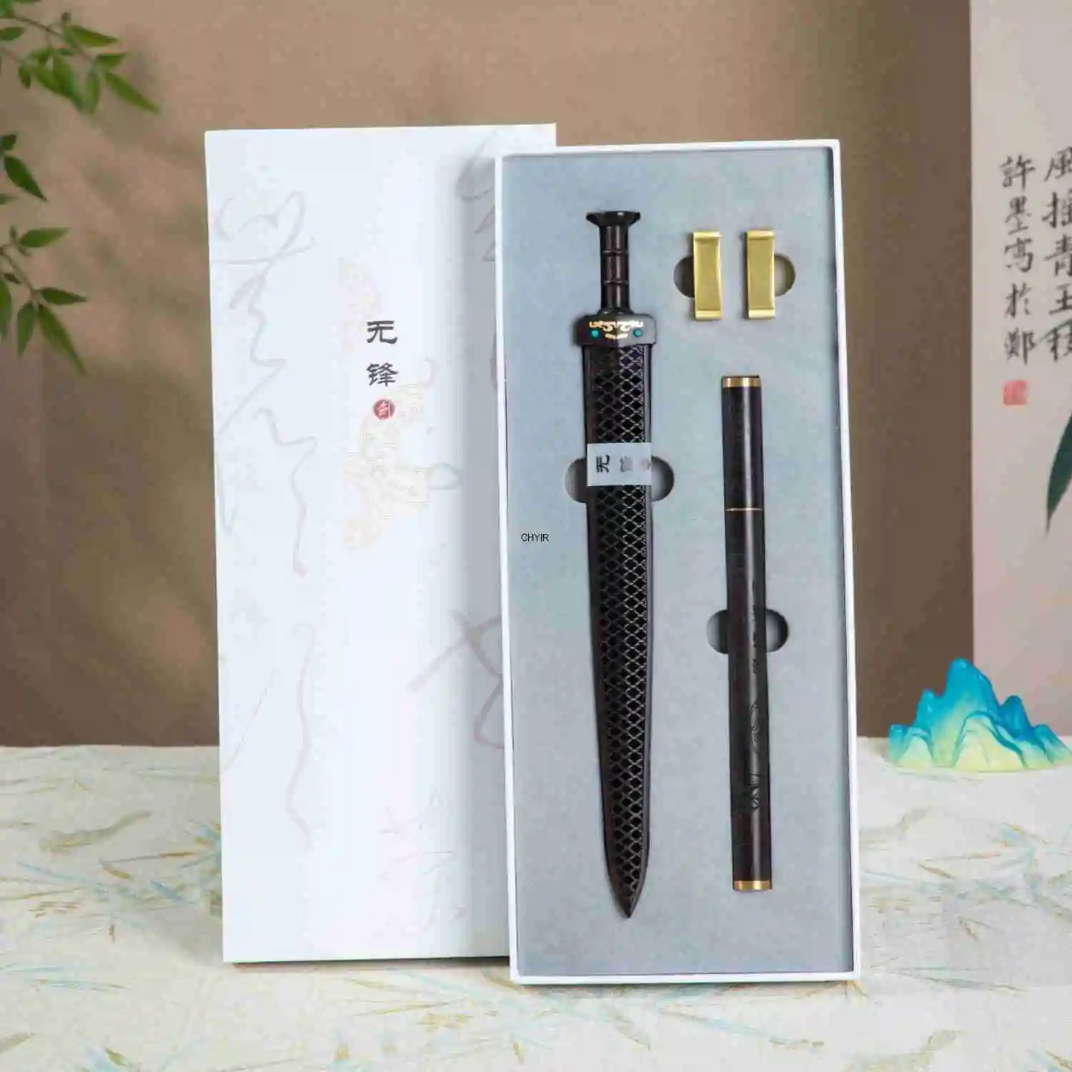 

Деревянный креативный меч, курильница в китайском стиле, домашний бытовой инструмент для благовоний, культурные креативные благовония из цельного дерева сандалового дерева