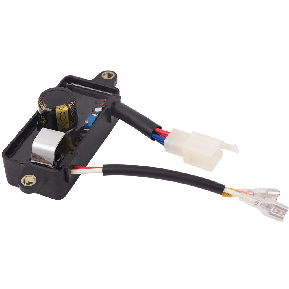 250v/220uf 2kw 2.5kw 2.8kw 3kw AVR Single Phase Gasoline Automatic Voltage Regulator Stabilizer For GX160 Small Generators