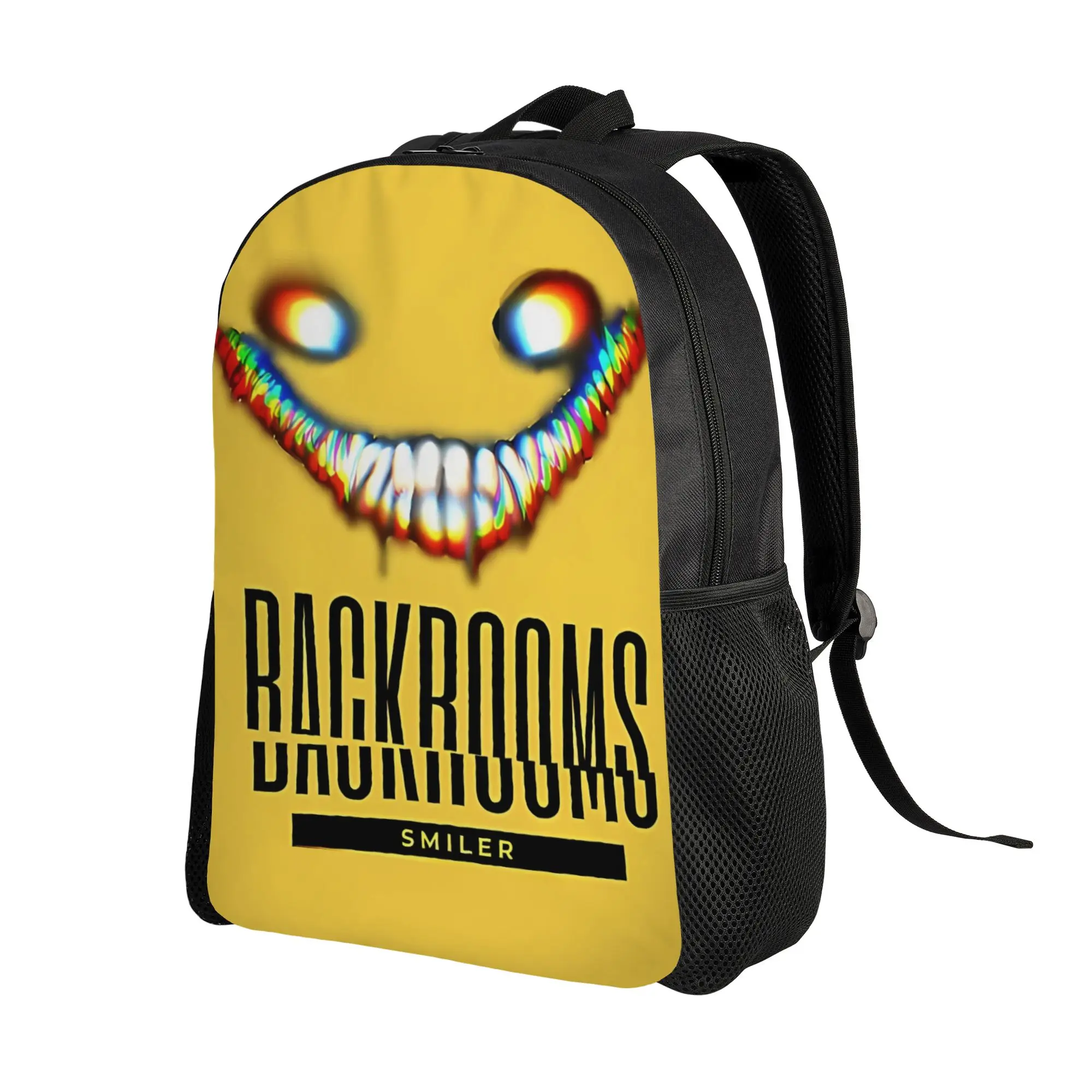 Backroom's Smiler entity Backrooms Backpack Dark Fantasy Daily mochila Large Capacity Laptop Bag Back To School Season