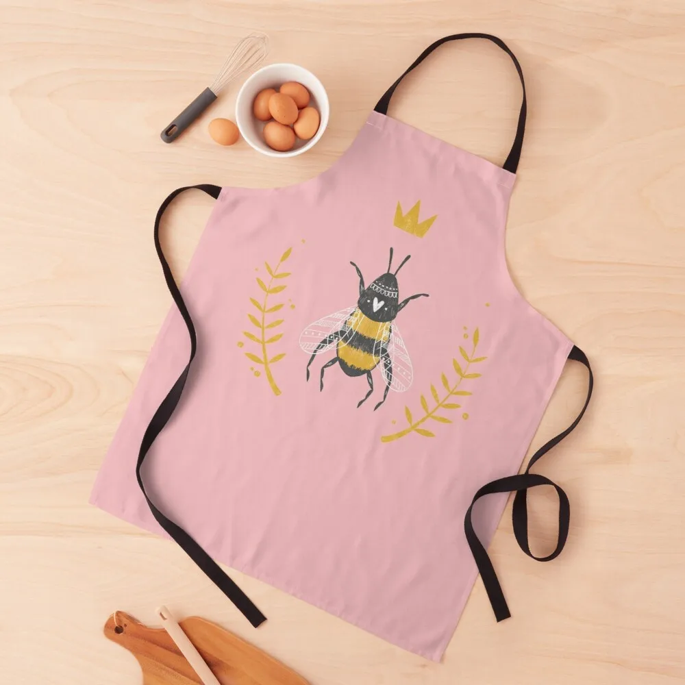 Queen Bee Apron Women kitchen's apron Long apron