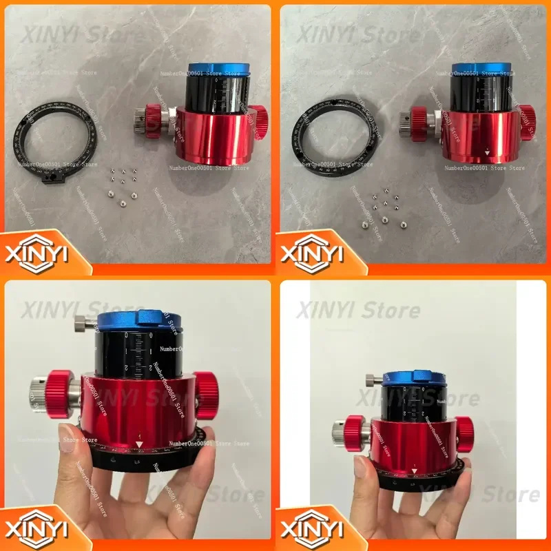 CYCK16 Dual Speed Focuser for Telescope 2 Inch No Obstruction Focuser with 55 7mm Travel for Astronomy Equipment Upgrade
