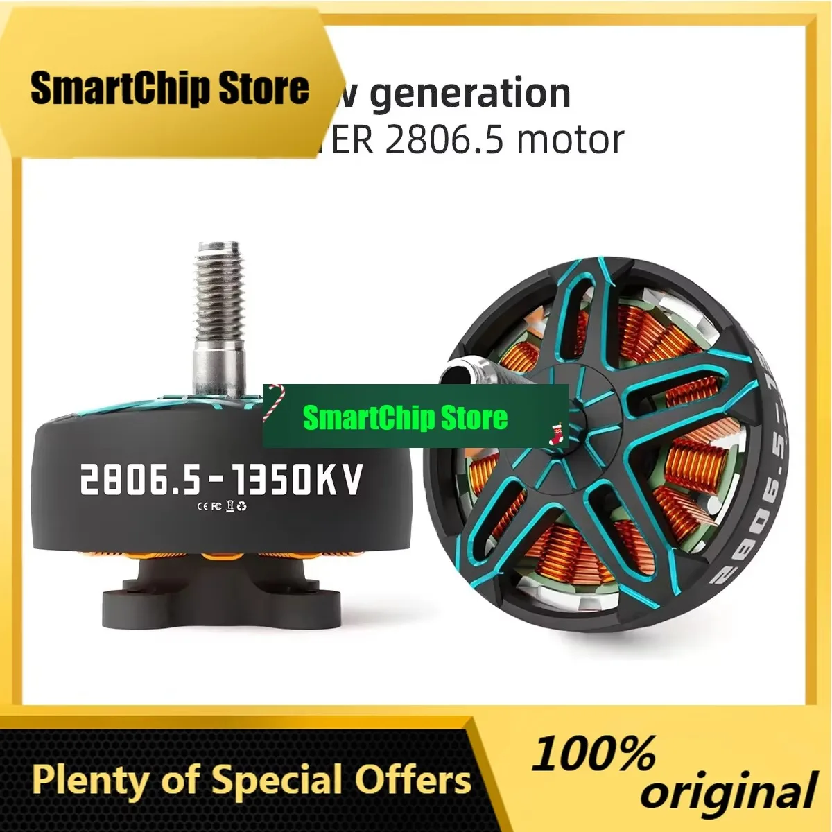 SmCpHGLRC SPECTER 2806.5 1350KV 4-6S Brushless Motor For FPV Freestyle 7inch Long Range X8 Cinelifter Drones DIY Parts