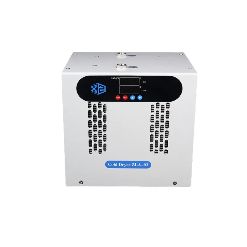 220V cold dryer compressed air drying water removal filter small three-coordinate air compressor refrigerated gas dryer