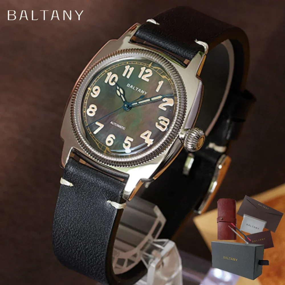 

Baltany 2025 Новые механические часы Miyota 9039 S4015 Нержавеющая сталь Светящееся сапфировое стекло 200 м Водонепроницаемые Reloj Hombre