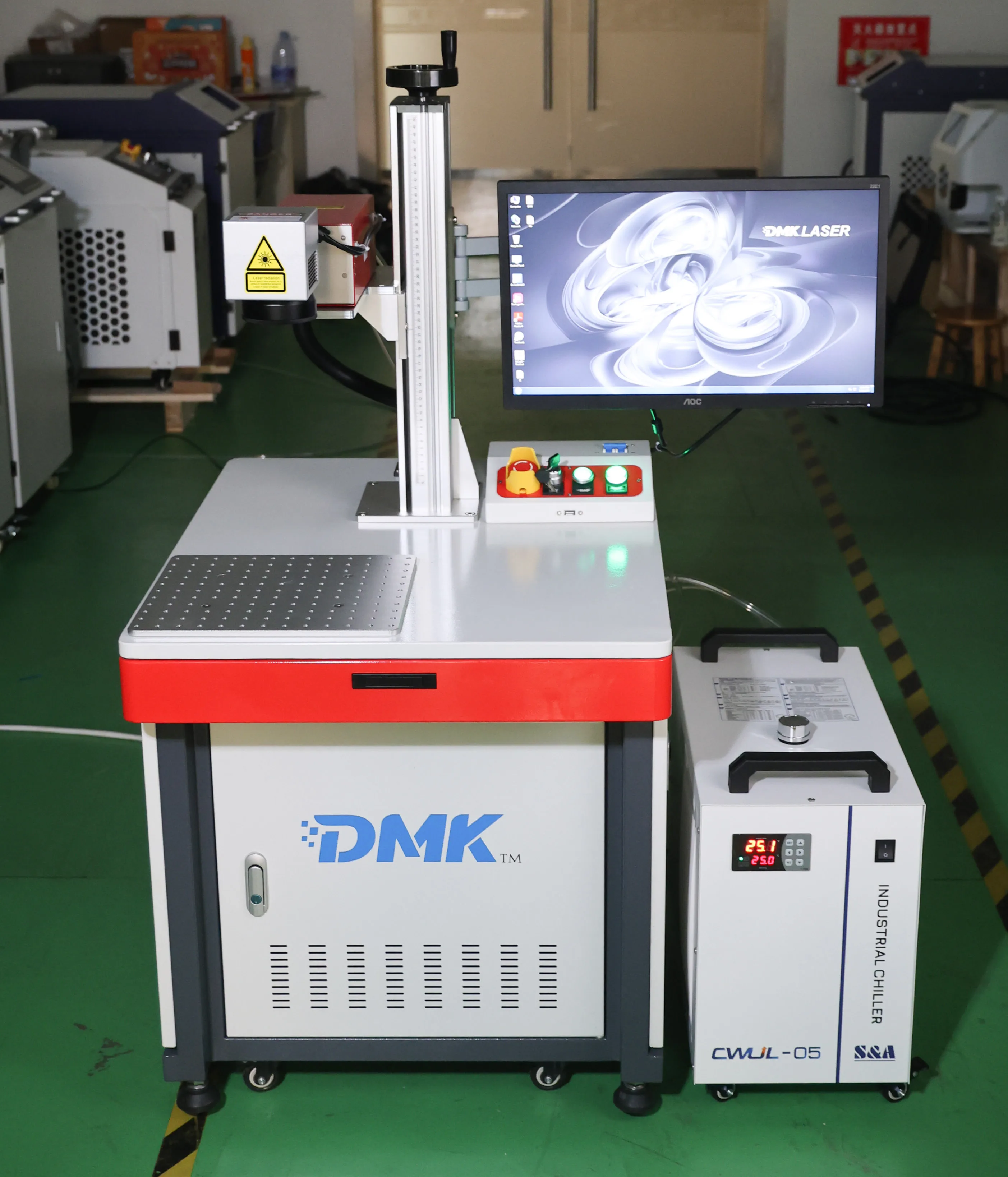 DMK UV Fiber Lasermarkeermachine