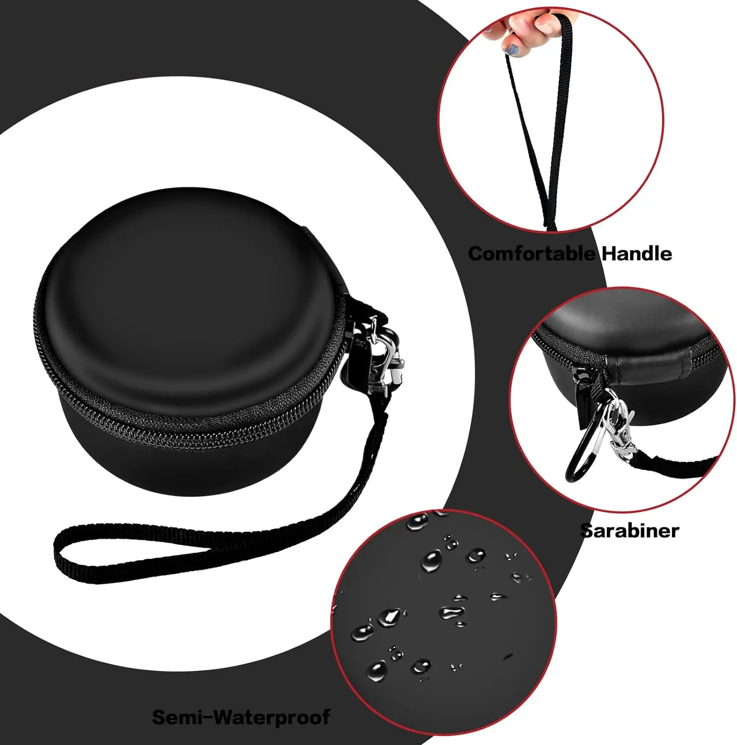 Custodia compatibile con VTech KidiZoom Smartwatch DX2, DX3, scatola portaoggetti portatile per cavo micro-USB