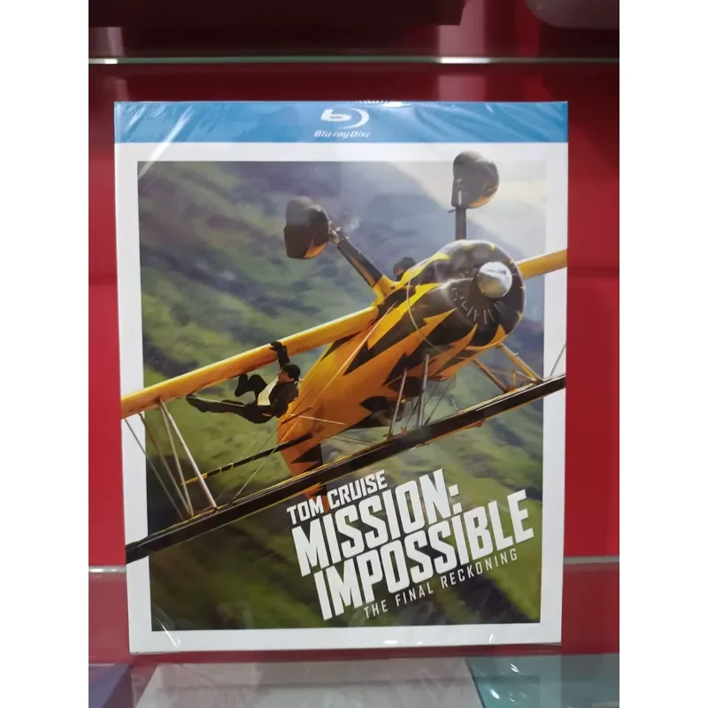 Mission Impossible 8 Final Liquidation Boxed Blu ray Disc Brand New Unopened Medium