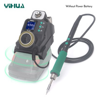 YIHUA 982-VI Cordless Soldering Station with 235 Soldering Iron for DEWEI MUTIAN MIWOQI Battery 20V Max DIY Repair Tools