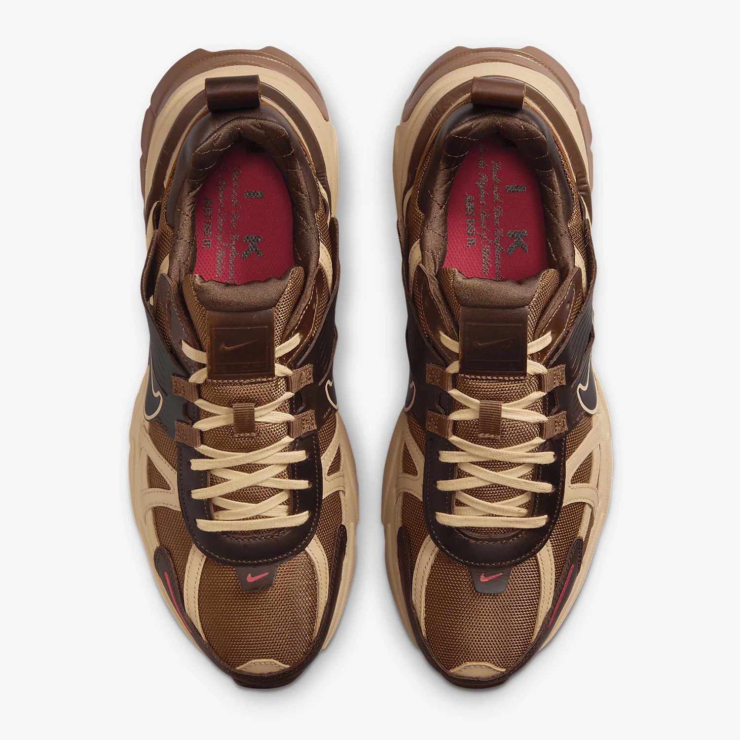 حذاء Nike Official V2K Run للرجال ريترو متين وجيد التهوية للأب HQ3445-222