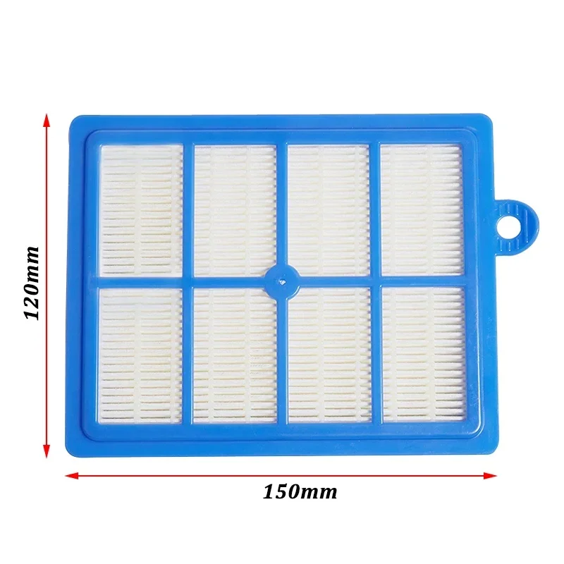 1PC Dust Hepa Filter H12 H13 + 2PCS Motor Cotton Filters for Philips Electrolux FC9172 FC9083 FC9258 FC9261 Vacuum Cleaner Parts