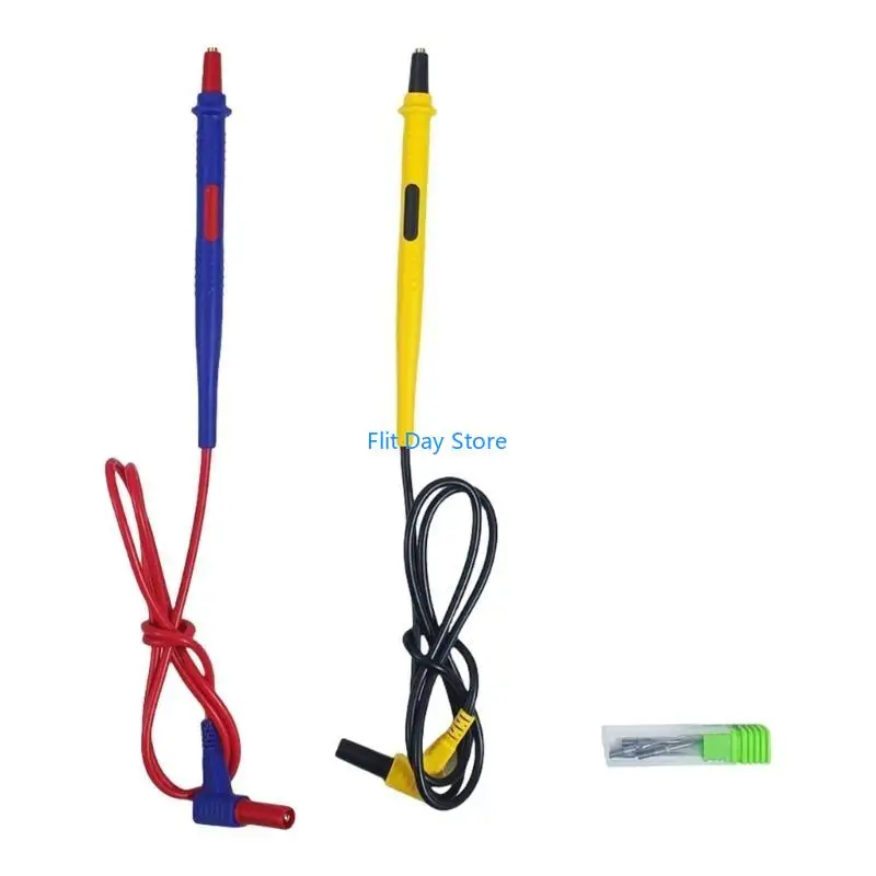 

F92C Test Leads Electronic Tester Pen Needle Multimeter Test Pen/Test Pin Replacement Pen Tip for Digital Multimeter