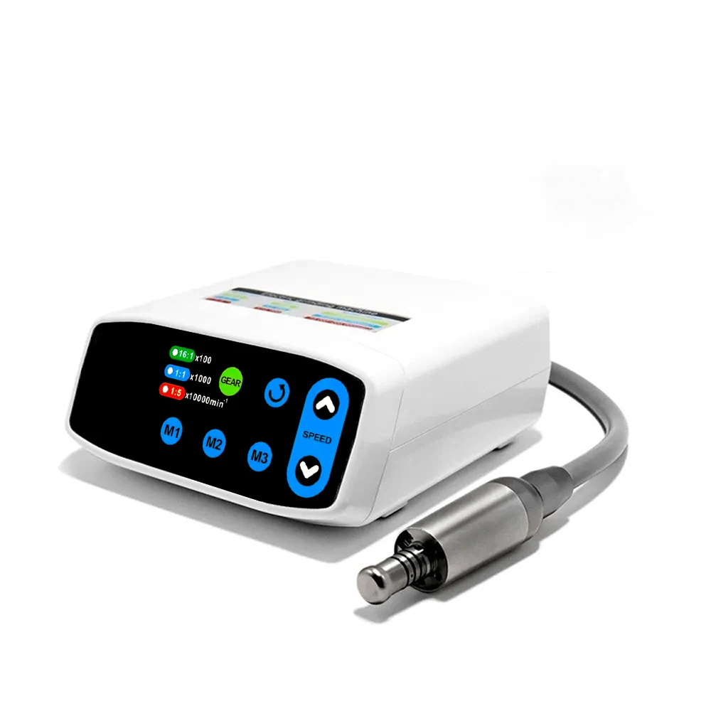 Odonto sem Galantia Dental brushless LED micro motor can work With 1:5 1:1 16:1 Contra Angle Dentist Low Speed Handpiece