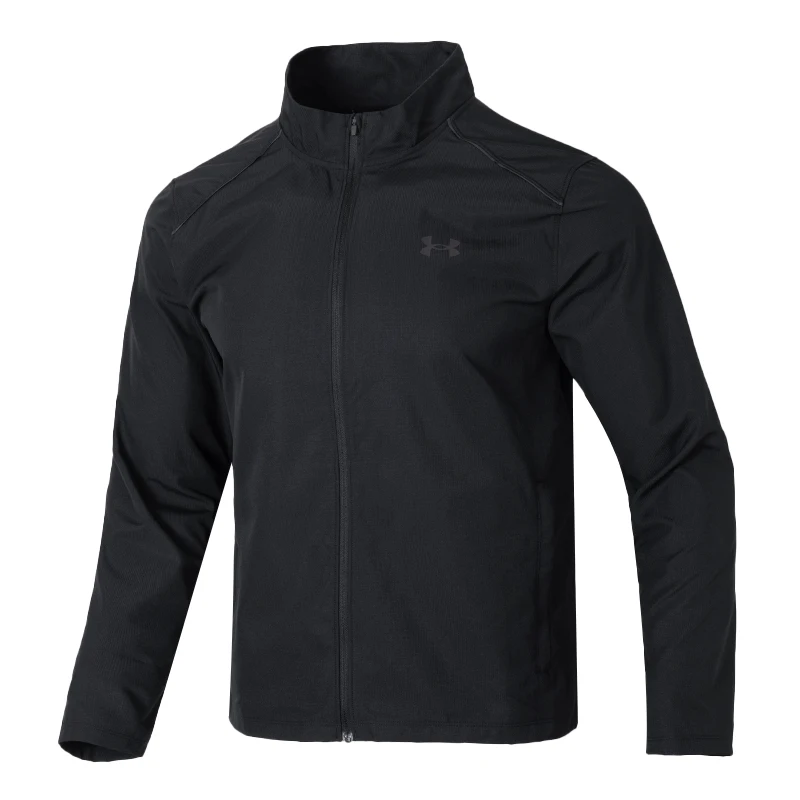 Underarmour Storm Run Jacket Men's Jacket Lightweight Comfortable Wear-Resistant Sportswear Windproof Reflective Jacket 1376797-001