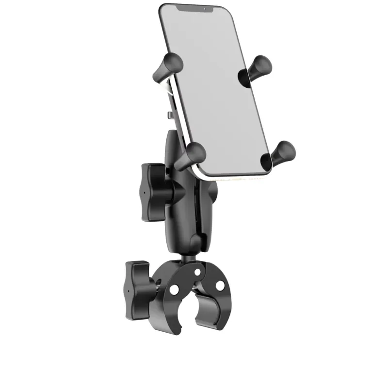 360 Rotation Ball Head Phone Mount Heavy-Duty Bicycle Motorcycle Handlebar Phone Holder