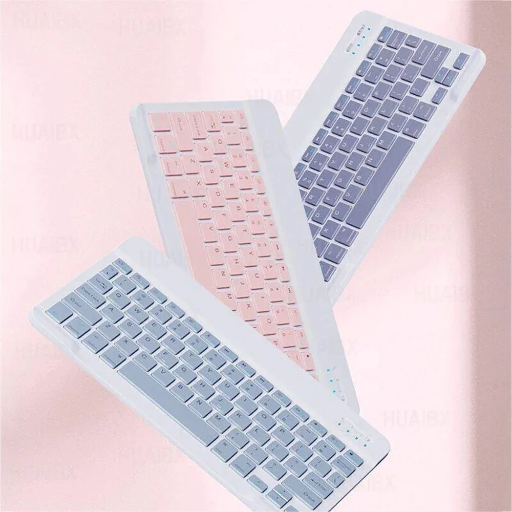 Imagem -04 - Capa de Couro Colorida para Xiaomi mi Pad Pro Capa para Tablet com Teclado Bluetooth Doces Magnéticos 11