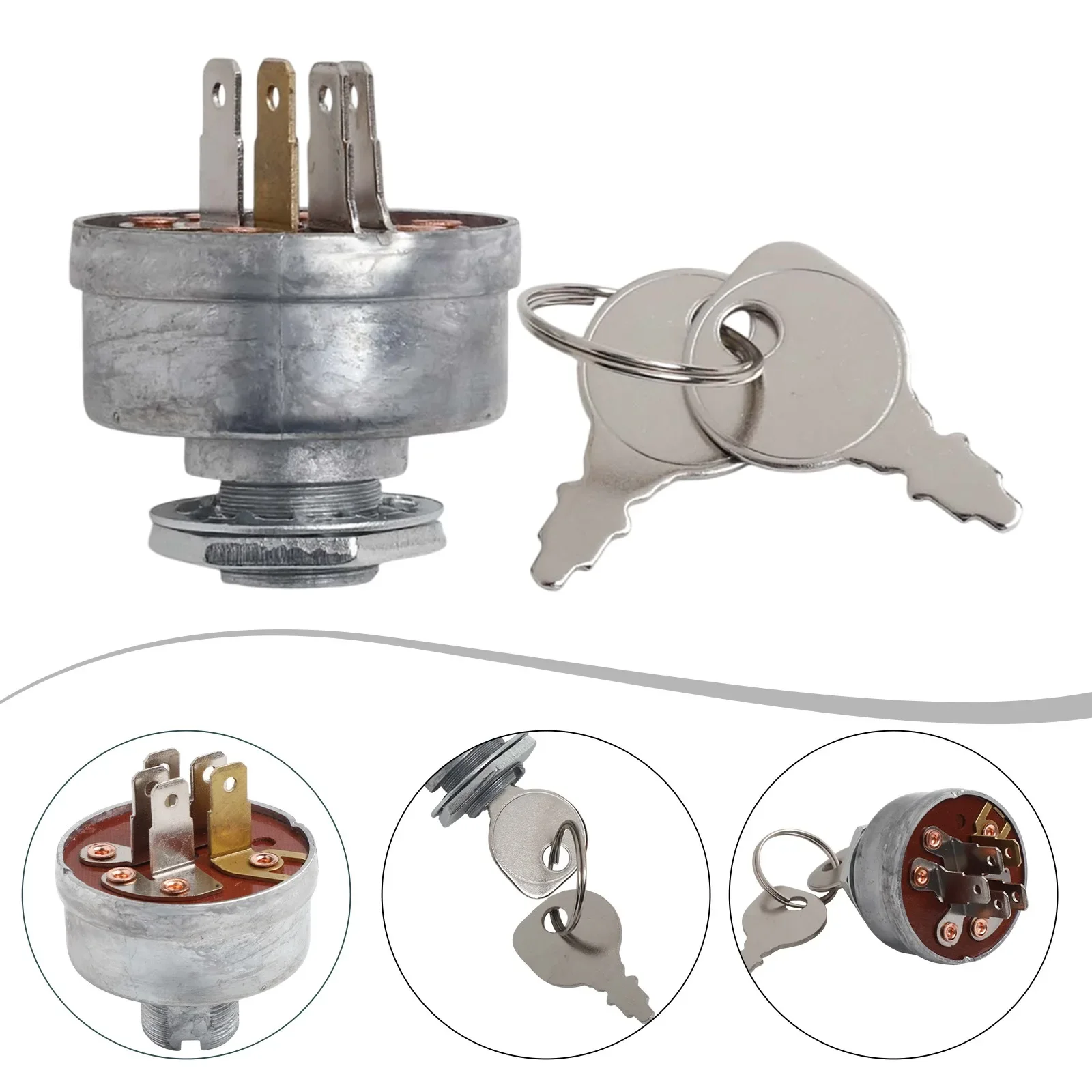 3-position Switch AM102551 Replacement Versatile Compatibility Easy Operation Good Construction Metal Material