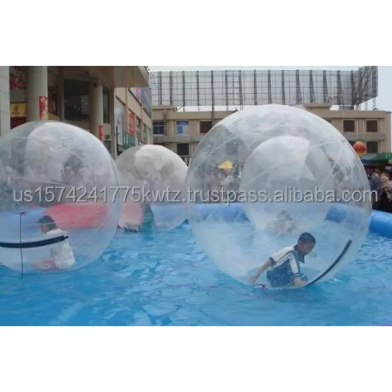 ลูกกลิ้งน้ำเป่าลมพีวีซีใส - ของเล่นเกมน้ำสำหรับเด็กและผู้ใหญ่