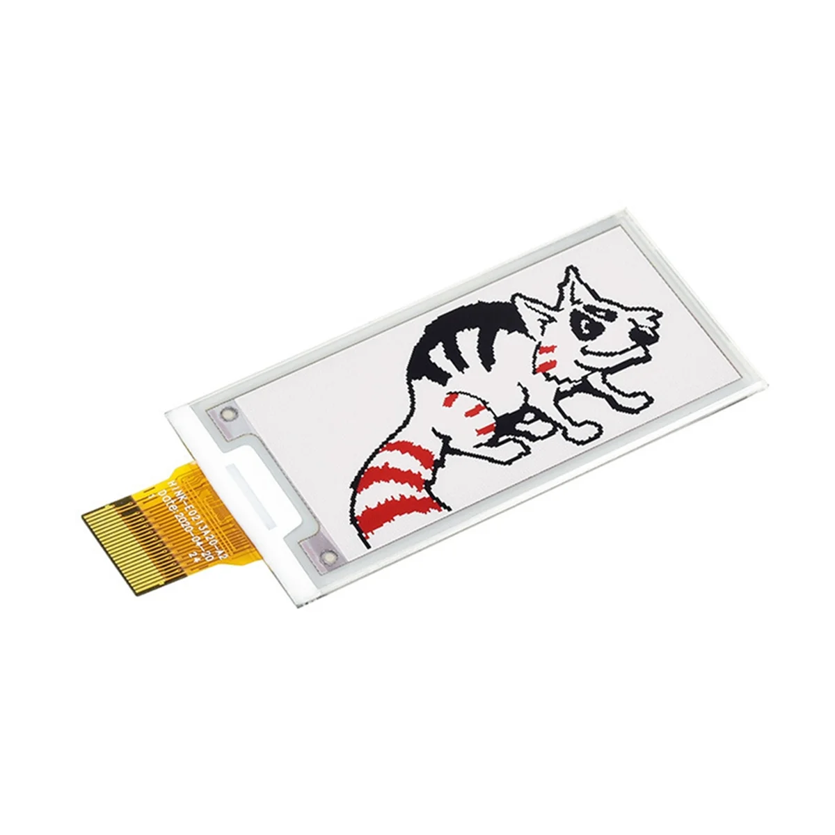 POSV-Waveshare Layar Tinta 2.13 Inci Kertas Elektronik Layar Tampilan Label Harga Elektronik 250X122 Piksel SPI Eink Tampilan Mentah