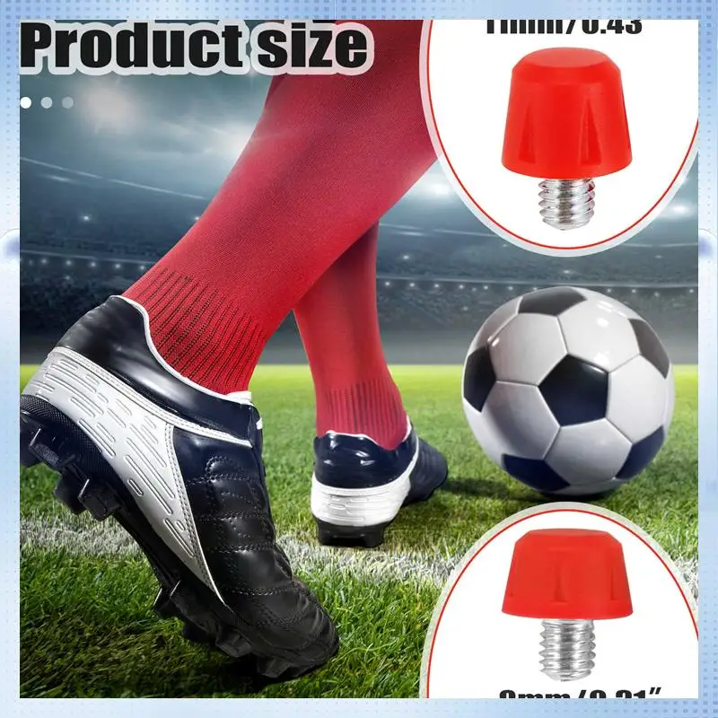 

ABMW-12Pcs Football Boot Studs Non Slip Thread Screw M6 Professional Replacement Spikes SG To AG For Adidas