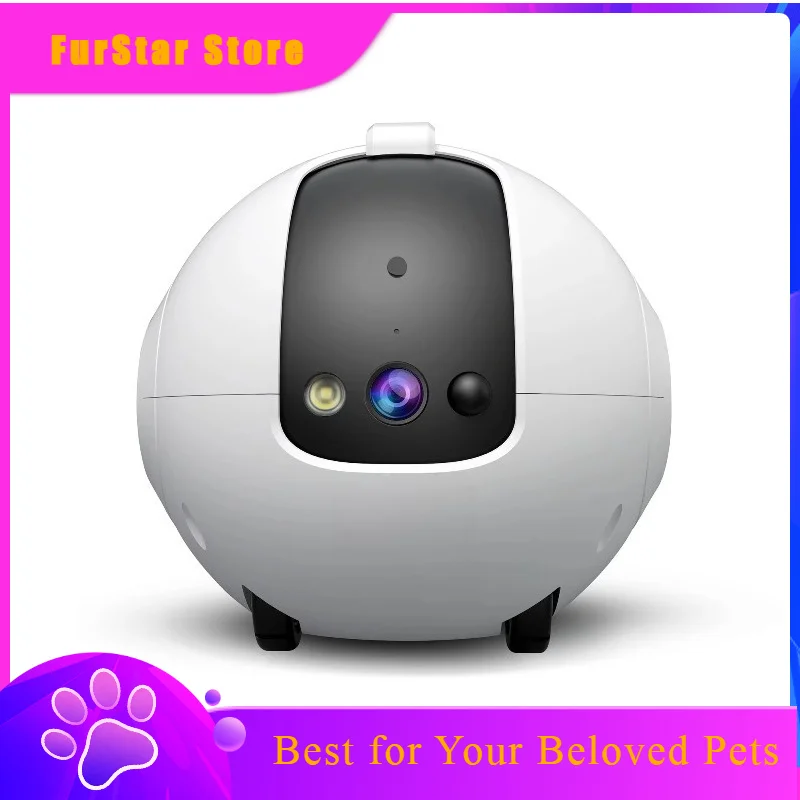 FurStarSmart Pet Robot Camera Wireless Laser Teasing 4MP AI Auto Tracking Two-Way Audio Cloud App Remote Control Security Camera