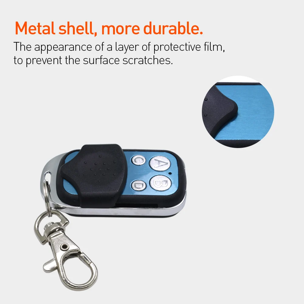 جهاز Sonoff للتحكم عن بعد مزود بتردد الراديو 433 ميجا هرتز ABCD 4 أزرار لاسلكي للتحكم عن بعد بمفتاح فوب ملحقات جهاز التحكم عن بعد 433 ميجا هرتز