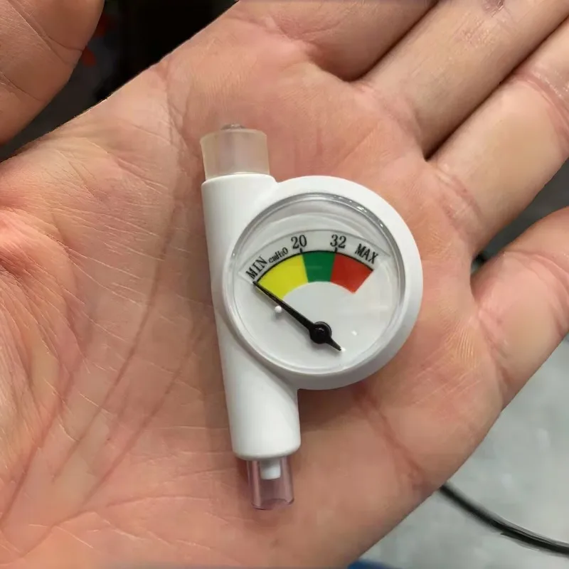Pet Endotracheal Tube Cuff Pressure Gauge, Veterinary Anesthesia Intubation Pressure Detector