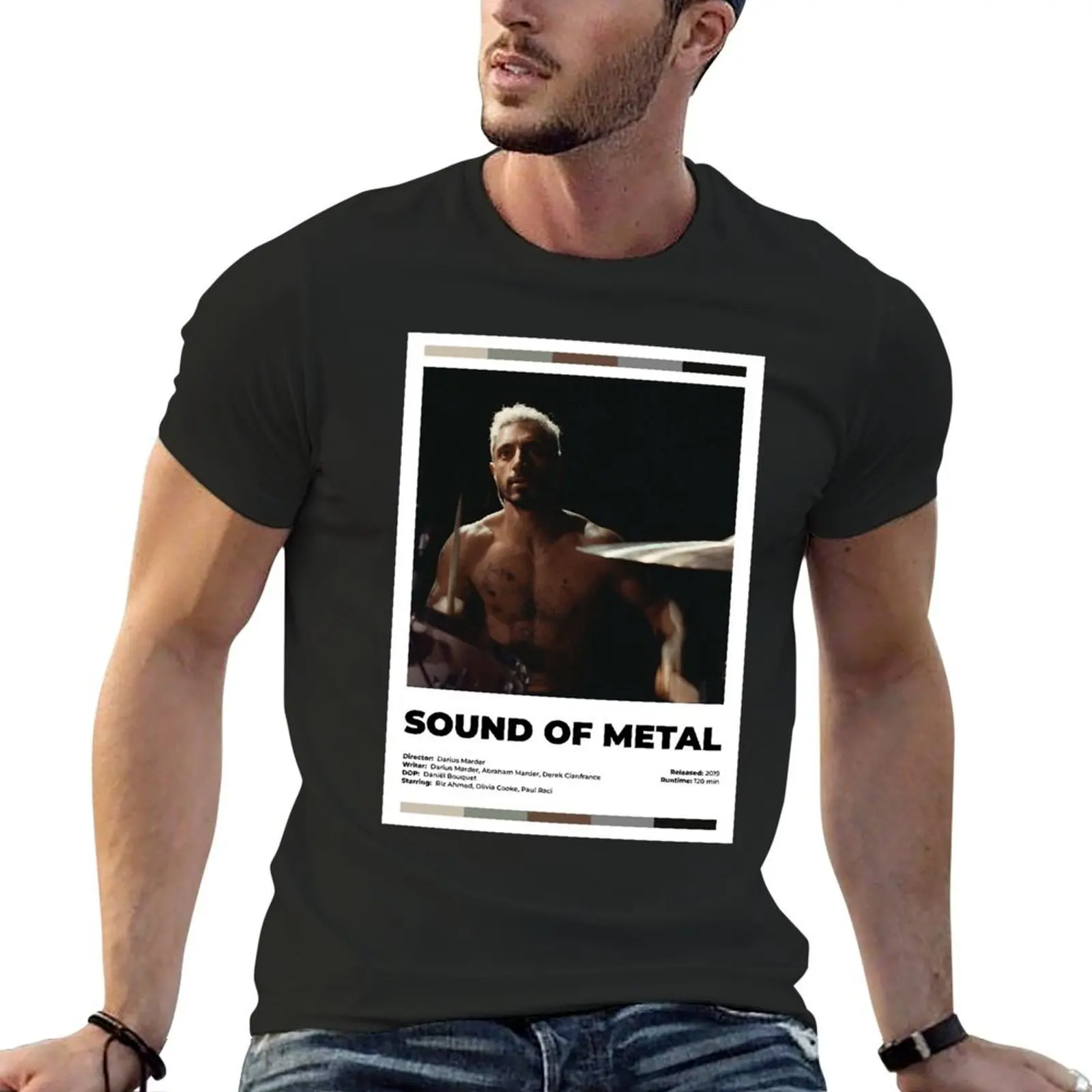 Sound of Metal alternative modern movie poster T-Shirt hippie clothes street wear boys animal print mens clothes