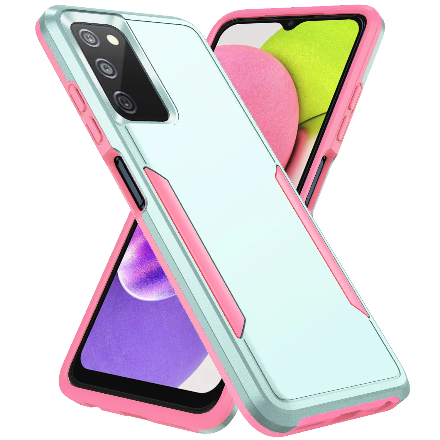 Armor Bag Case for Samsung Galaxy A55 A35 A15 A54 A14 5G A13 A53 A33 A73 A52 A72 A04S A05S Strong Hard Protective Phone Cover