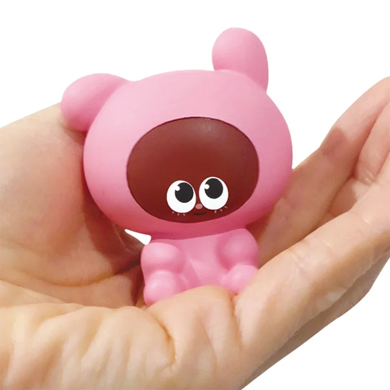 Pet pellizco y apretar muñeca Gashapon adorno de escritorio regalos de vacaciones figura de acción modelo Juguetes