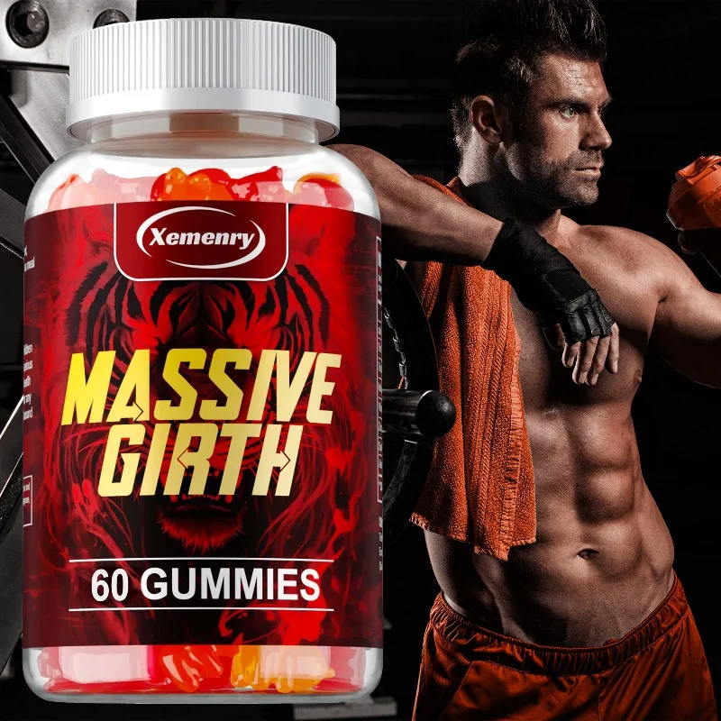 

Massive Girth Capsules for Men - support Male health, Promote Muscle Growth, Improve Endurance Levels