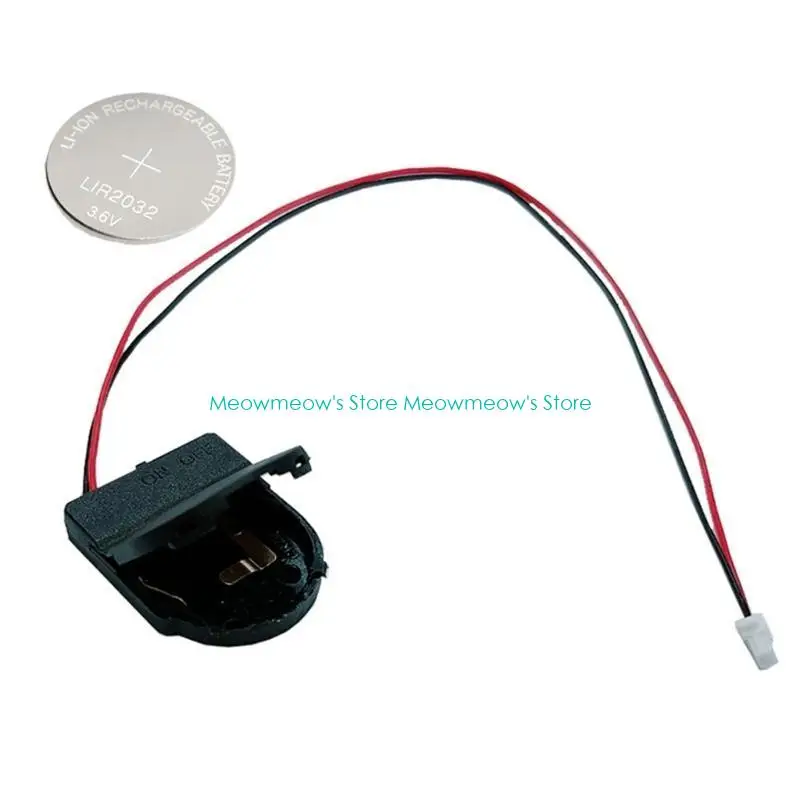 RPI 5 액세서리 용 충전식 배터리 CR2032가있는 W91A 실시간 시계 홀더
