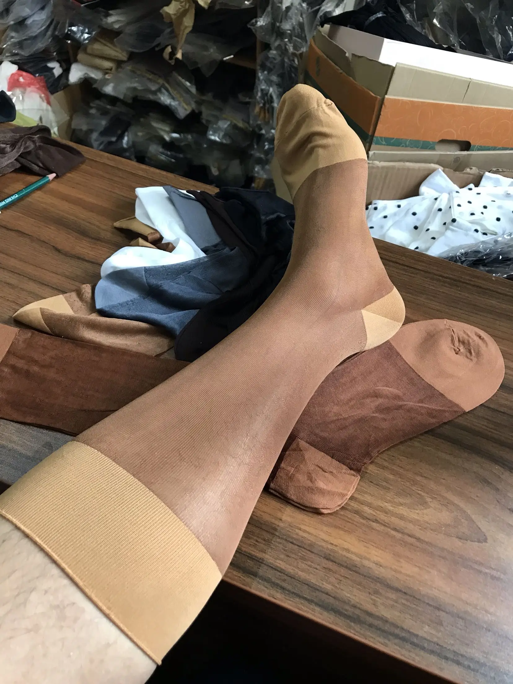 

Sexy Mature Man Business Socks Ultra Thin Sheer Nylon Fetish Dressing Neat Adorable Socks For Man Fetish Sexy Mature Man Brown