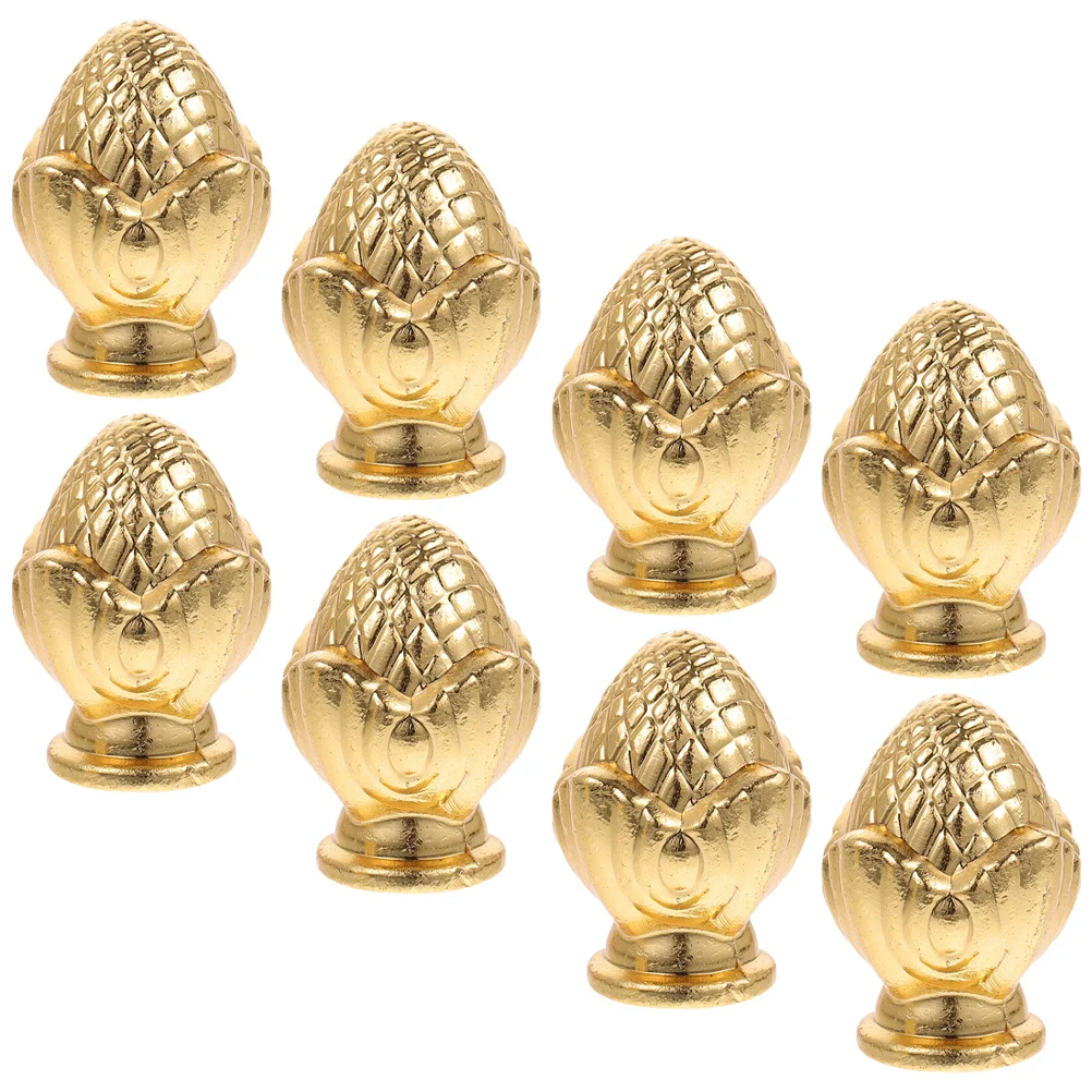 

8Pcs Chic Light Knob Decor Solid Lamp Finials Versatile for Table and Floor Lamps Enhance Elegance Home Decor Lamp Finials