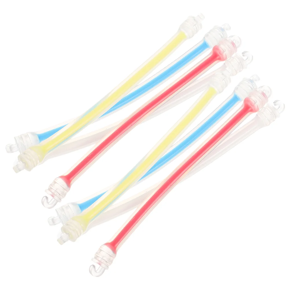 8 Pcs Tennis Racket Absorber Racquet Dampeners Shocking for Squash Rackets