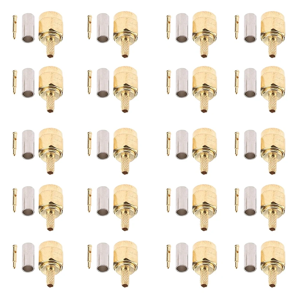 B16C-SMA Adapter SMA Male Plug Adapter Crimp Cable For 4G Antenna Router Walkie Talkie Radio