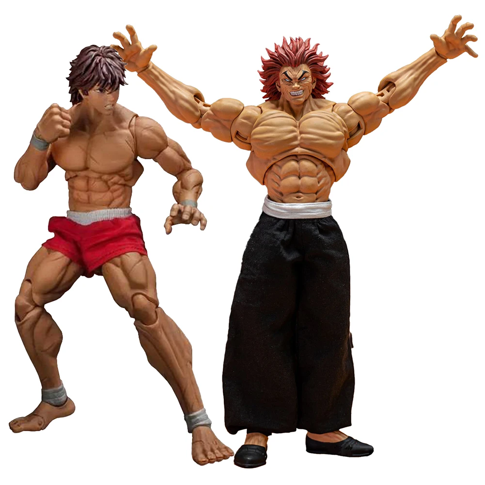 

Anime Figures Hanma Yujiro hanma baki Fighting pose Action Figure Model Movable Pvc Statue Collectible Toys Doll Birthday Gifts