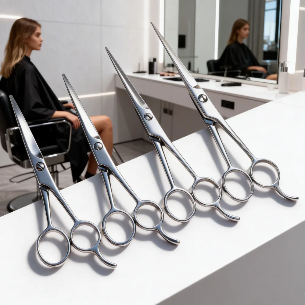

5.5/6/6.5/7 Inch Hair Cutting Scissors Hairdressing Scissors Professional Salon Shears Barber Scissors Shop