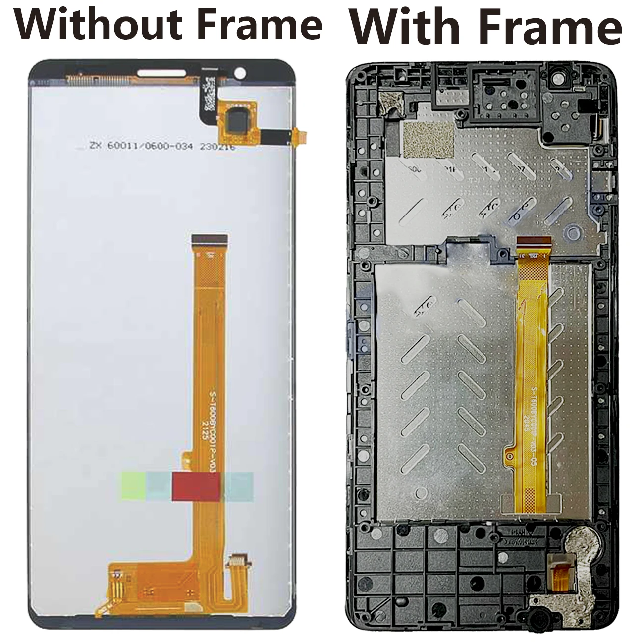 Original LCD Display For ZTE Blade L210 Full With Frame Replacement Touch  Panel Screen Digitizer Assembly Phone Repair Parts