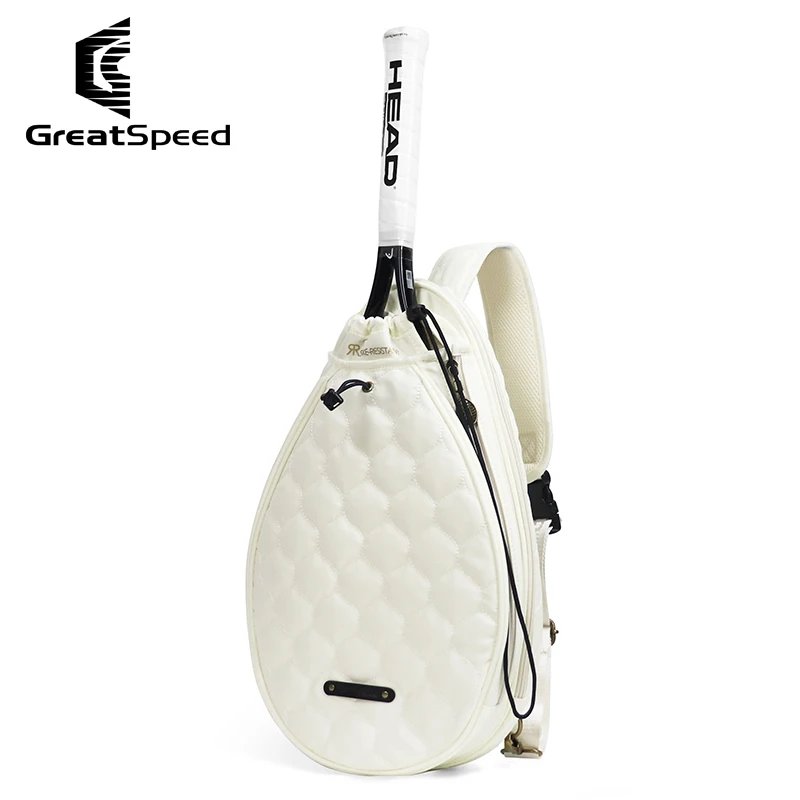 New GREATSPEED tennis racket shoulder bag with independent racket compartment for sports training storage