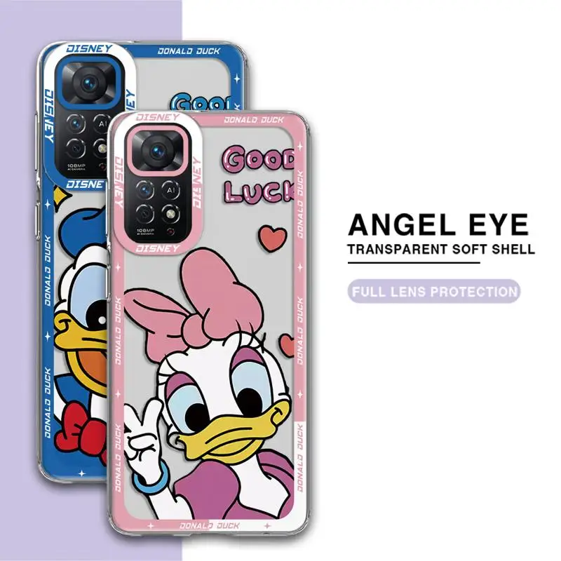 Disney Donald Mickey Case For Xiaomi Redmi 11 10 13 Pro Plus 9S 12 9 12C 12S 10C 9A 9C Poco X3 NFC 13C Angel Eye Phone Cover image 4