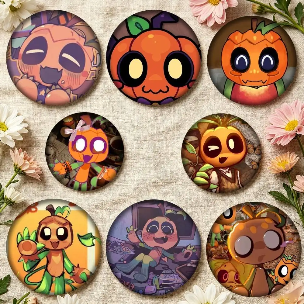 Round Cosplay G-Gourdy D-Dandys 25mm 32mm 44mm 58mm 75mm Brooches Badges Pins for Accessories Gift