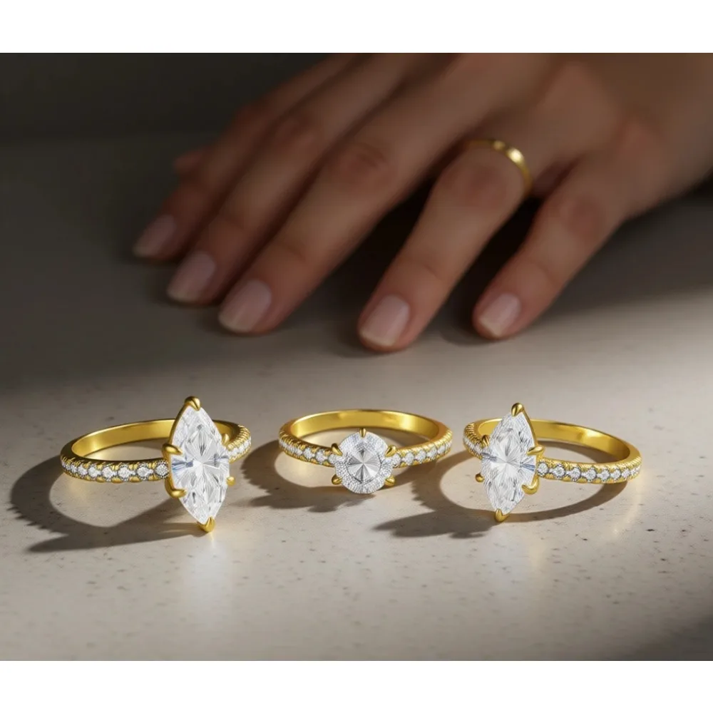 3.5Ct Marquise Cz H…