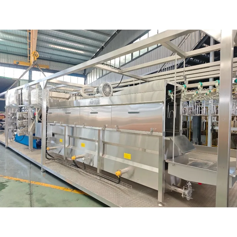 High-Efficiency 300-1000bph Halal Certified Automatic Compact Container Poultry Slaughter Line
